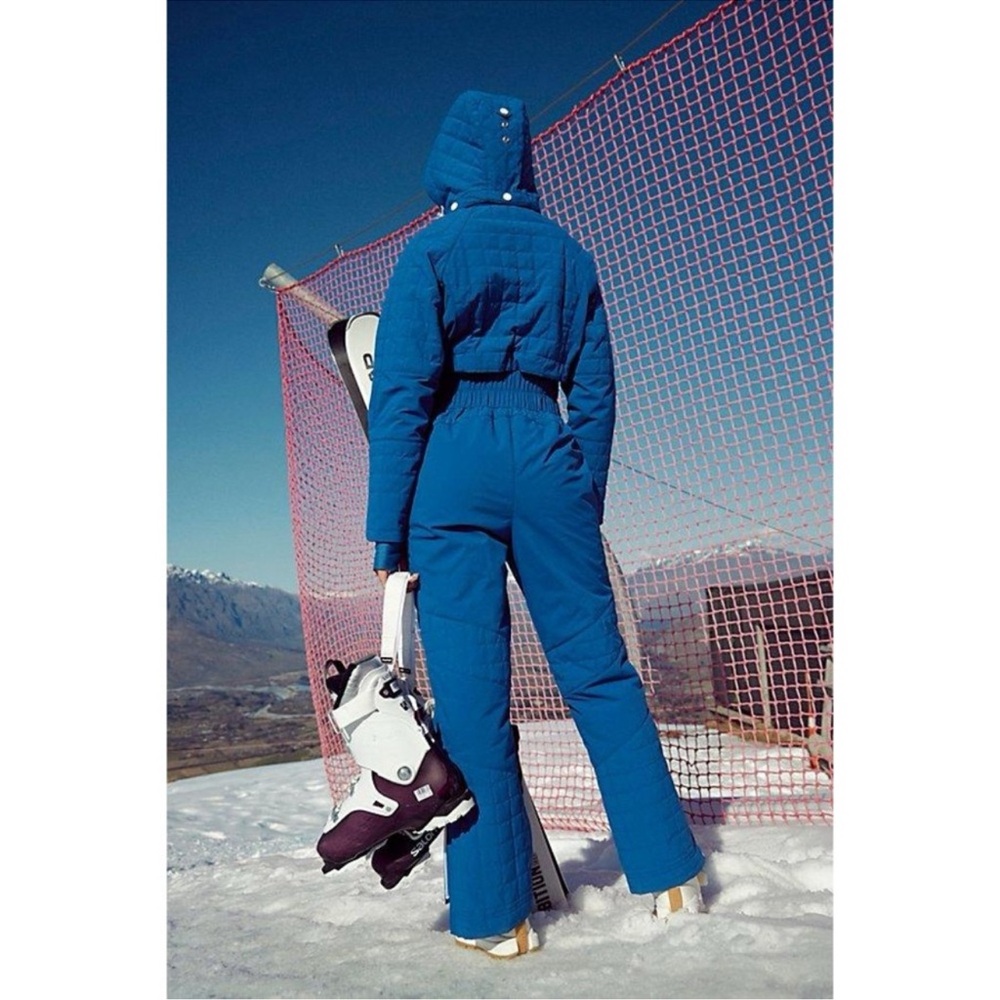 NWT Free People All Prepped Ski Suit Sapphire/ Blue Size M